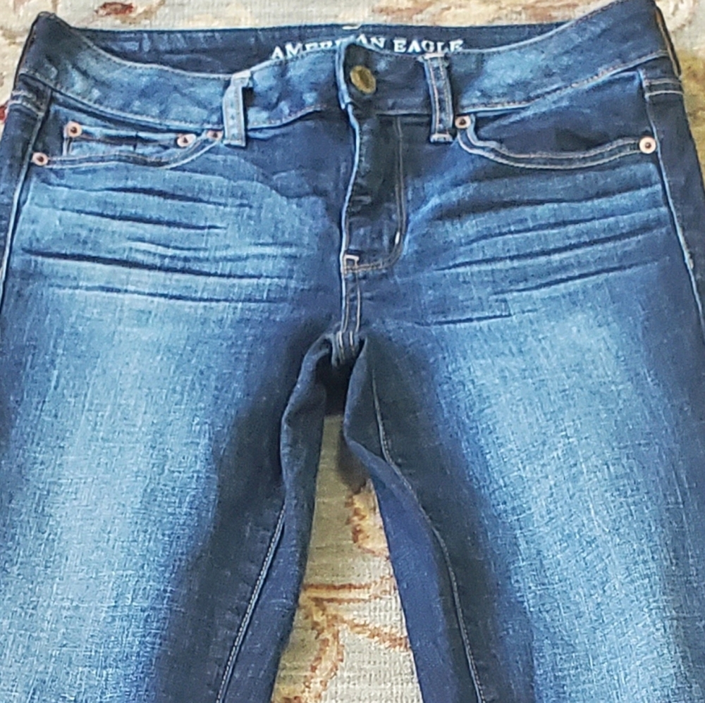American eagle Outfitters Straight super stretch size 10 Great conditions